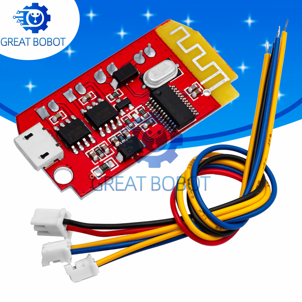 BS 1PCS DC 3.7V 5V 3W Digital Audio Amplifier Board Double Dual Plate DIY Bluetooth Speaker Modification Sound Music Module