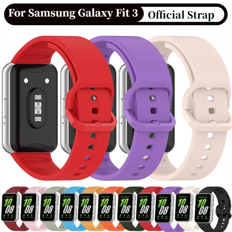 Sports Silicone Strap For Fit 3 Band Original Bracelet Correa Wristband For Fit 3 Official Wrist Strap