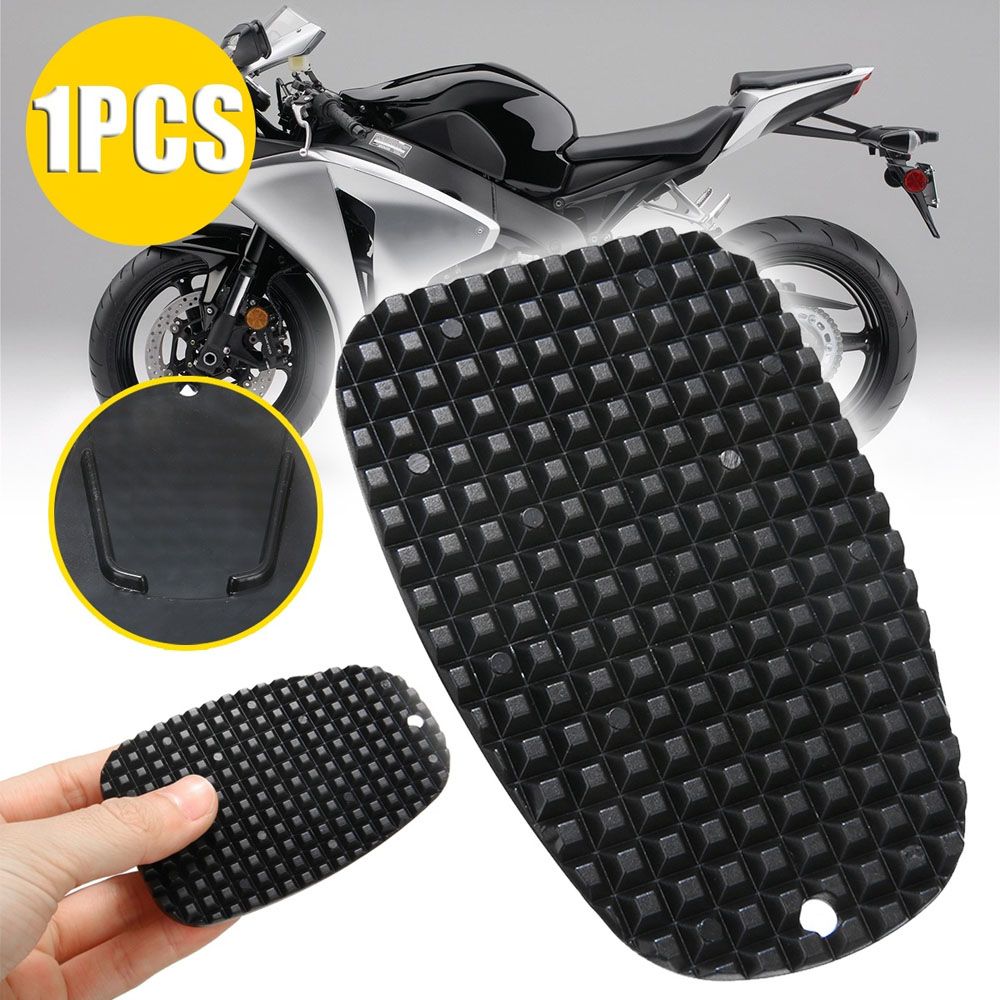 1 PCS Universal Motorcycle kickstand Pad Durable Plastic Foot Pad High Quality Extension Non-slip Plate