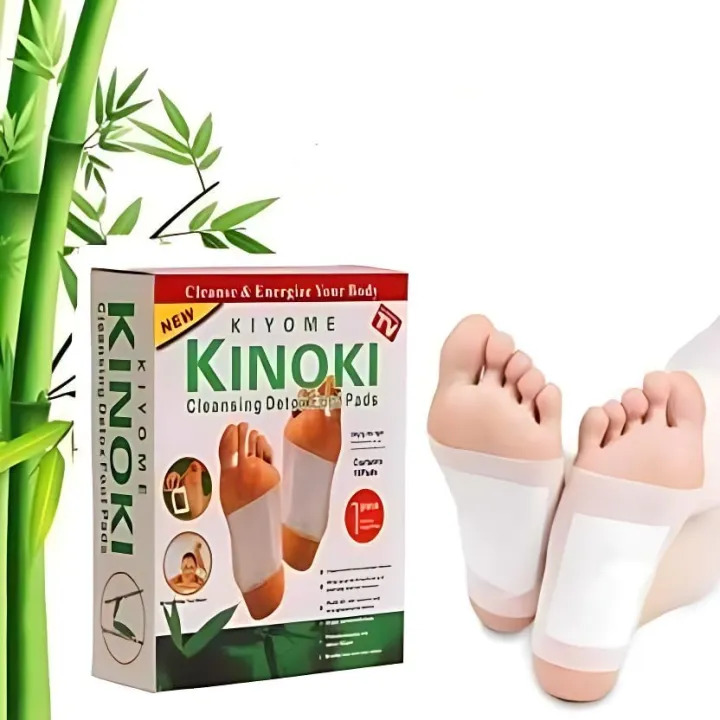 Kinoki Cleansing Detox Foot Patches , Adhesive Pads Kit for Natural Toxin Removal & Foot Health - image 1
