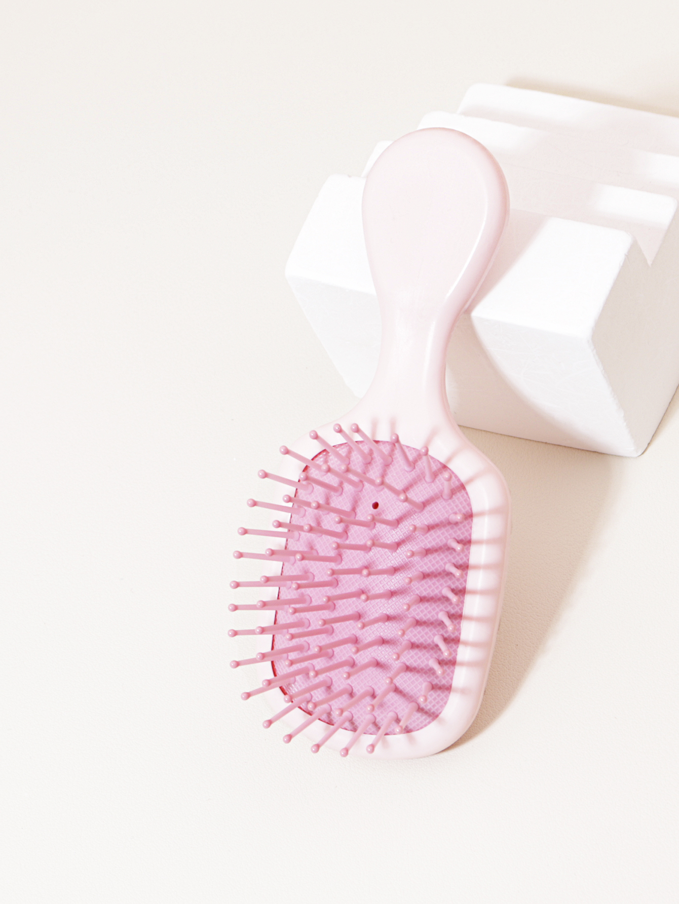 1pc Air Cushion Comb Mini Portable Lovely Massage Cartoon Comb Straight Hair Comb Hairdressing Tool, Special for Real Hair