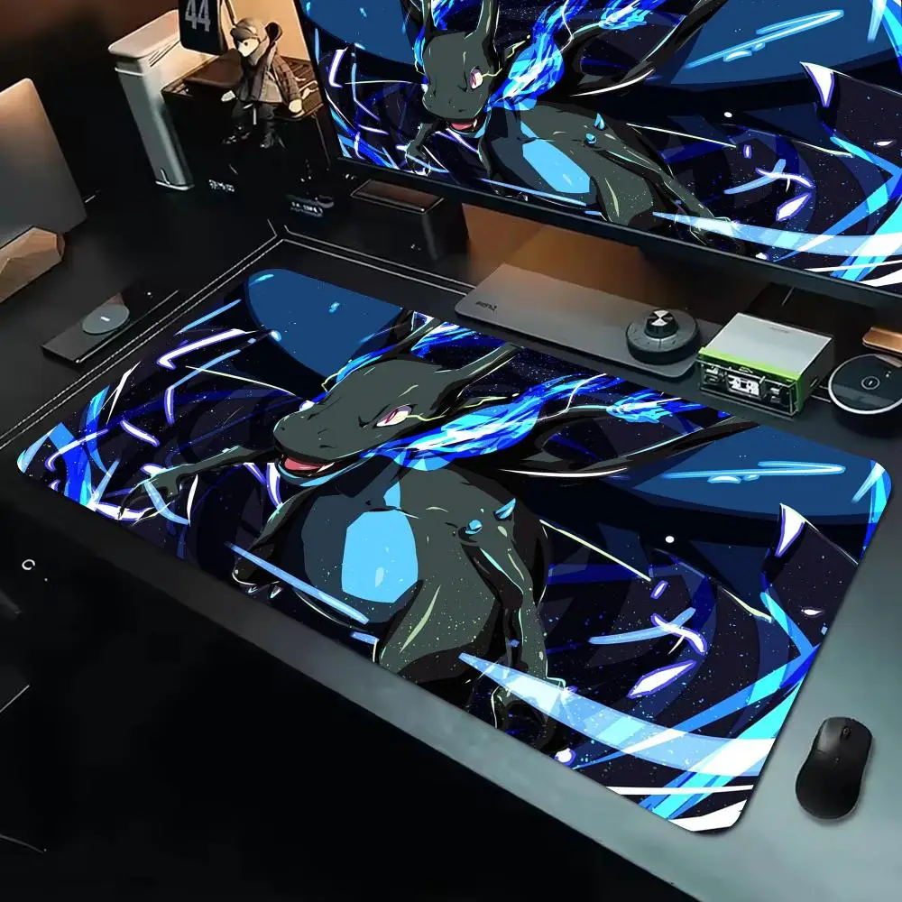 New Eye Protection Gaming Mouse Pad Pokemon Charizard Home New HD PC Mousepad Keyboard Pad Non-Slip Office Laptop Mice Pad