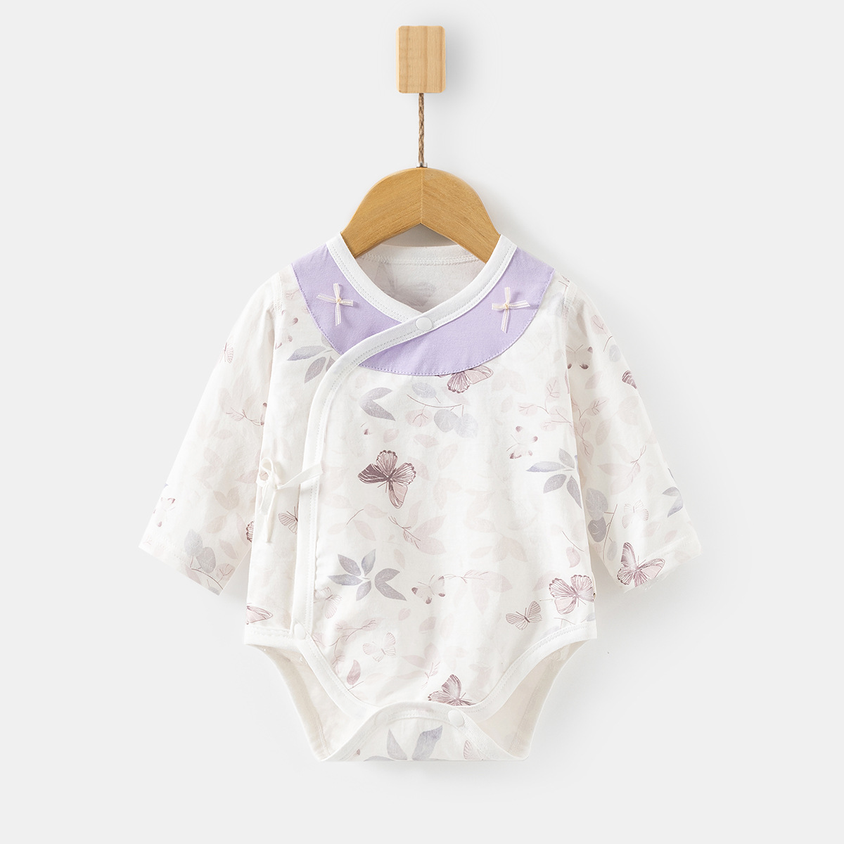 Newborn Baby Rompers Romper Ice Oxygen Cotton Male and Female Baby Summer Thin Triangle Rompers Jumpsuit Infant