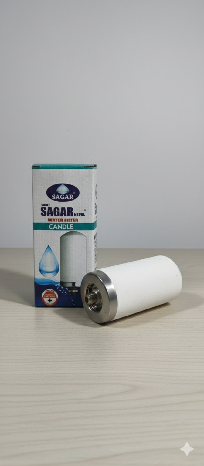 Sagar Water Filter Candle - Water Purifier Cartridge for Clean Drinking Water