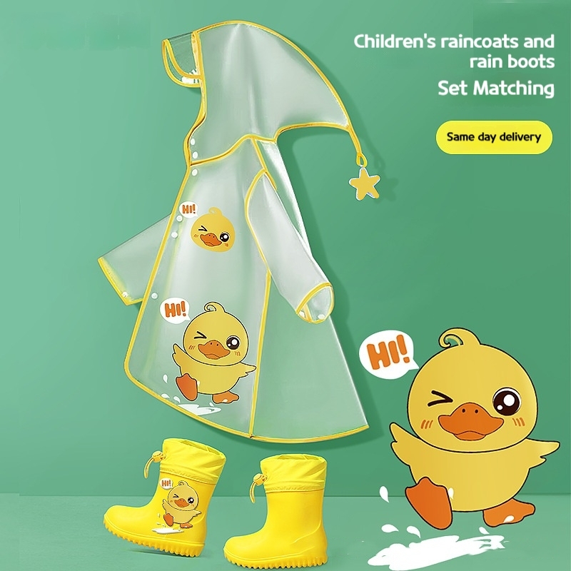 Special Raincoats for School Students Boys And Girls Waterproof Outdoor Rain Jackets Protective Coats