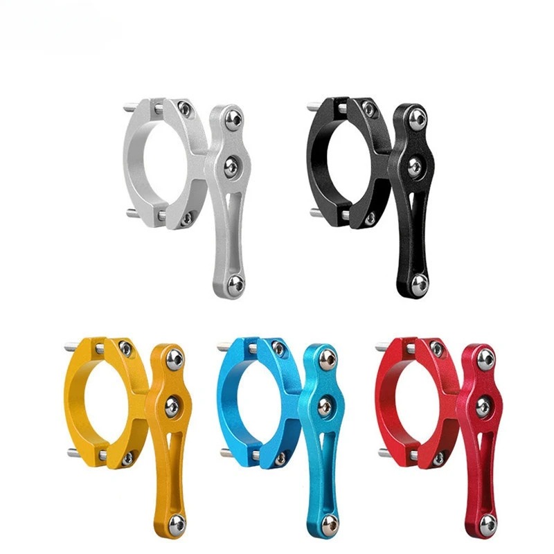 1pcs Aluminum Alloy Bicycle Bottle Cage Conversion MTB Road Bike Bottle Holder Adaptor Bike Water Cup Holder Cycling Accessories