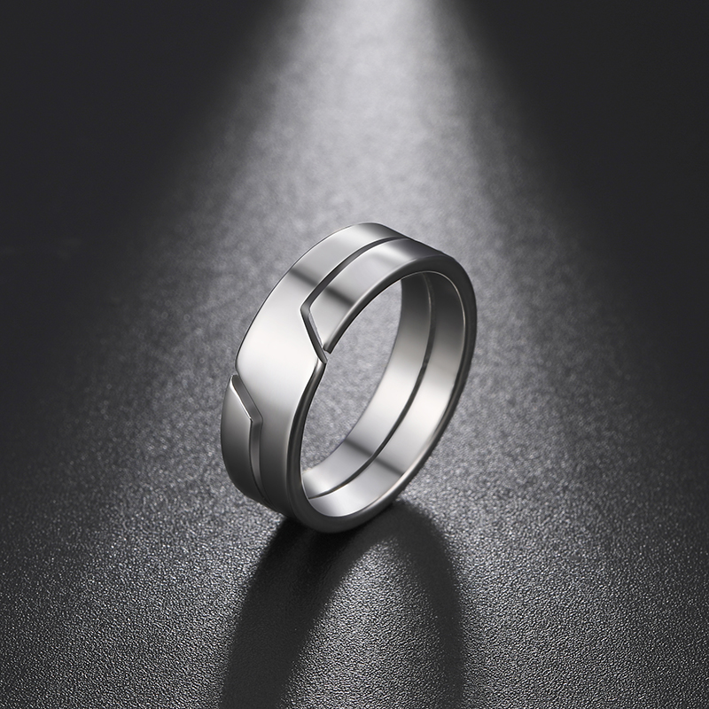 Skyrim Stainless Steel Ring for Men Women Black Minimalist Casual Finger Rings 2025 Couple Jewelry Wedding for Lover