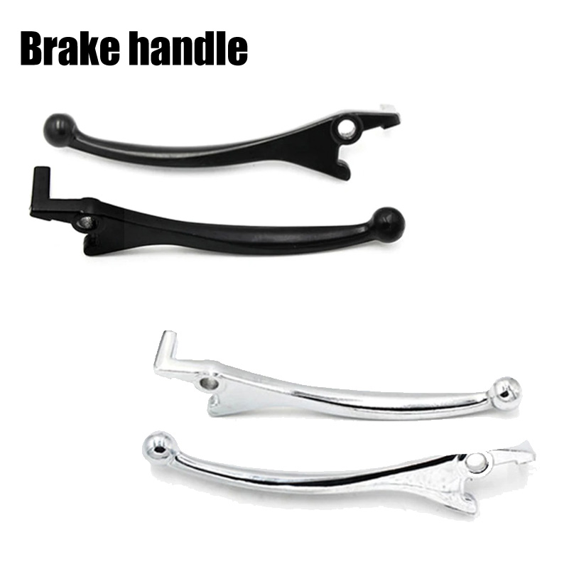 Applicable To Citycoco PIT PRO, Off-road Bicycle Accessories, The Brake Handle Is Black And Silver Left Right Brakes