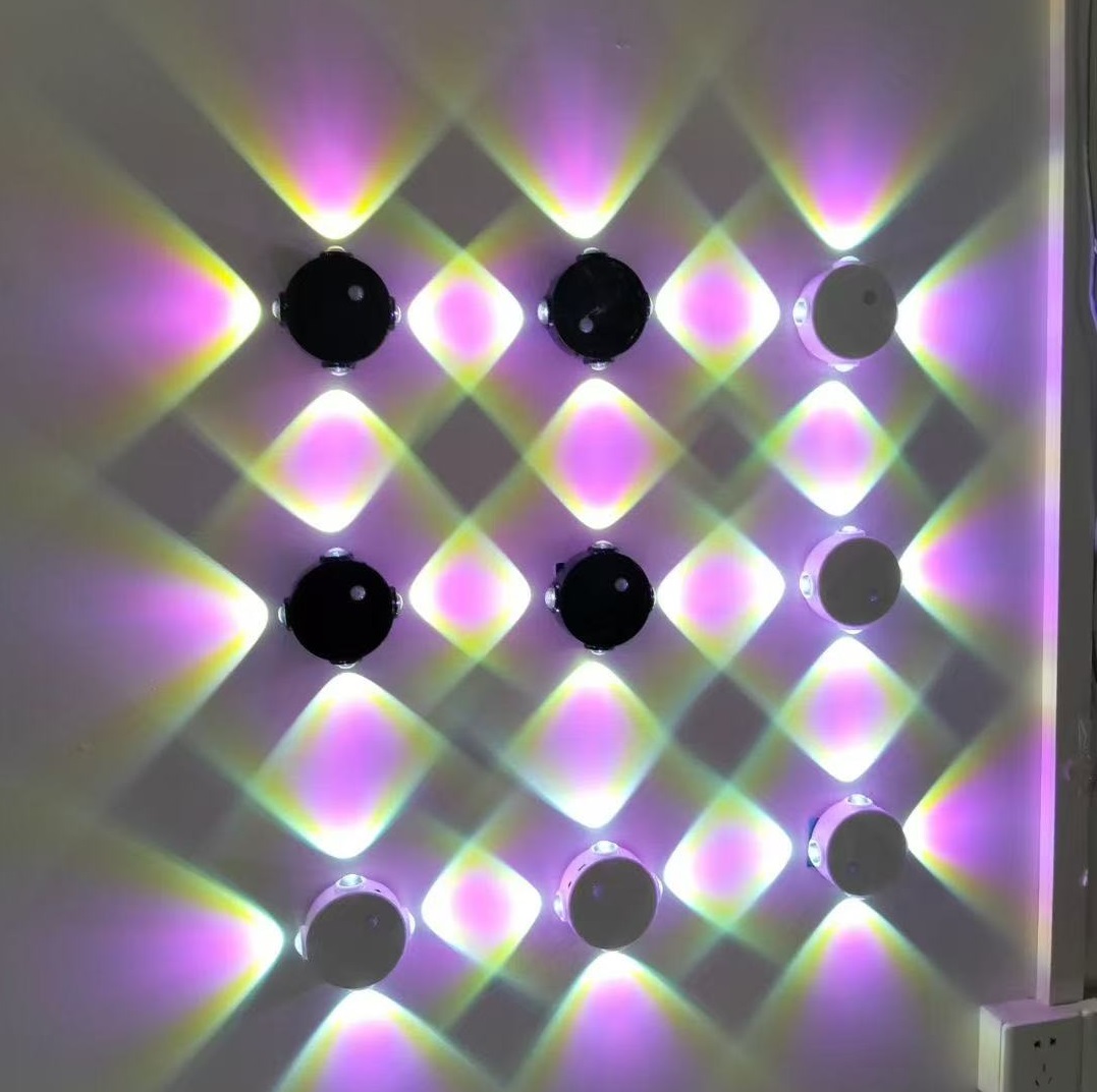 Smart RGB Gradient Night Light Magnetic Motion Sensor Rechargeable Wall Lamp for Bedroom Bathroom Closet Garden Home Decor lightify
