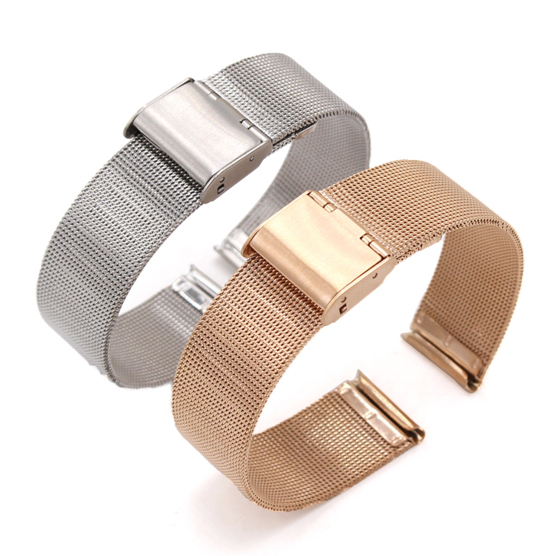 Milanese Loop Strap 16MM 18MM 20MM 22MM 24MM for Watch 6 5 4 Active 2 Stainless Steel Band