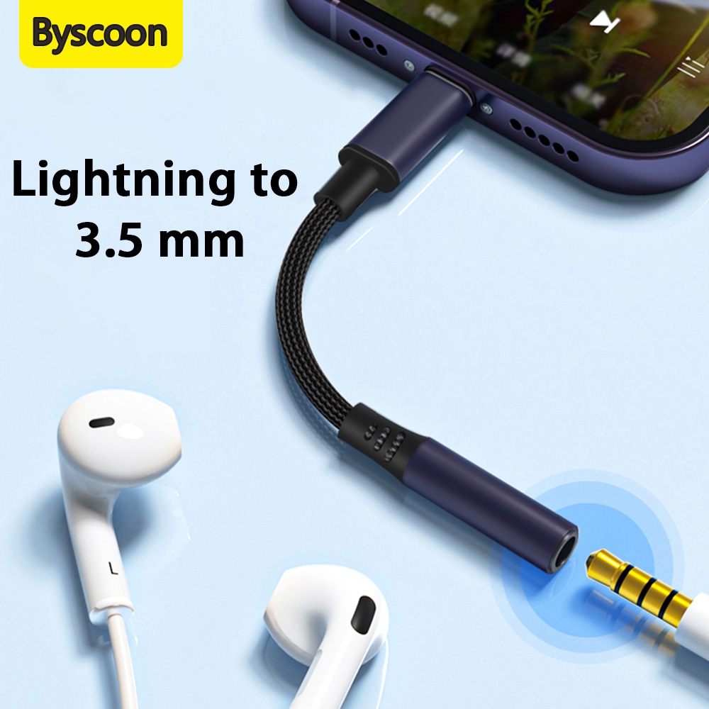 Type-C to 3.5mm Female Audio Adapter USB C Headphone Converter Audio Splitter Lightning To 3 5 MM AUX Adapters For iPhone 14 13