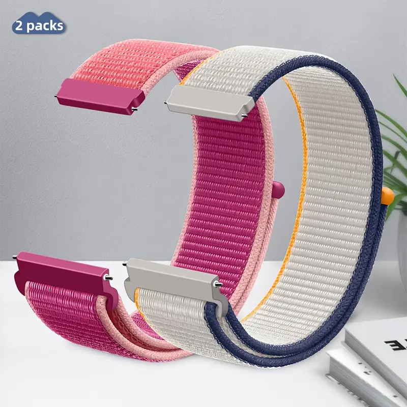 NEW Loop Band For GTS 4/3/2/2e Mini/GTR 4/3/Pro/stratos Nylon 20mm/22mm Watch Bracelet bip-6-3-U-S-lite strap