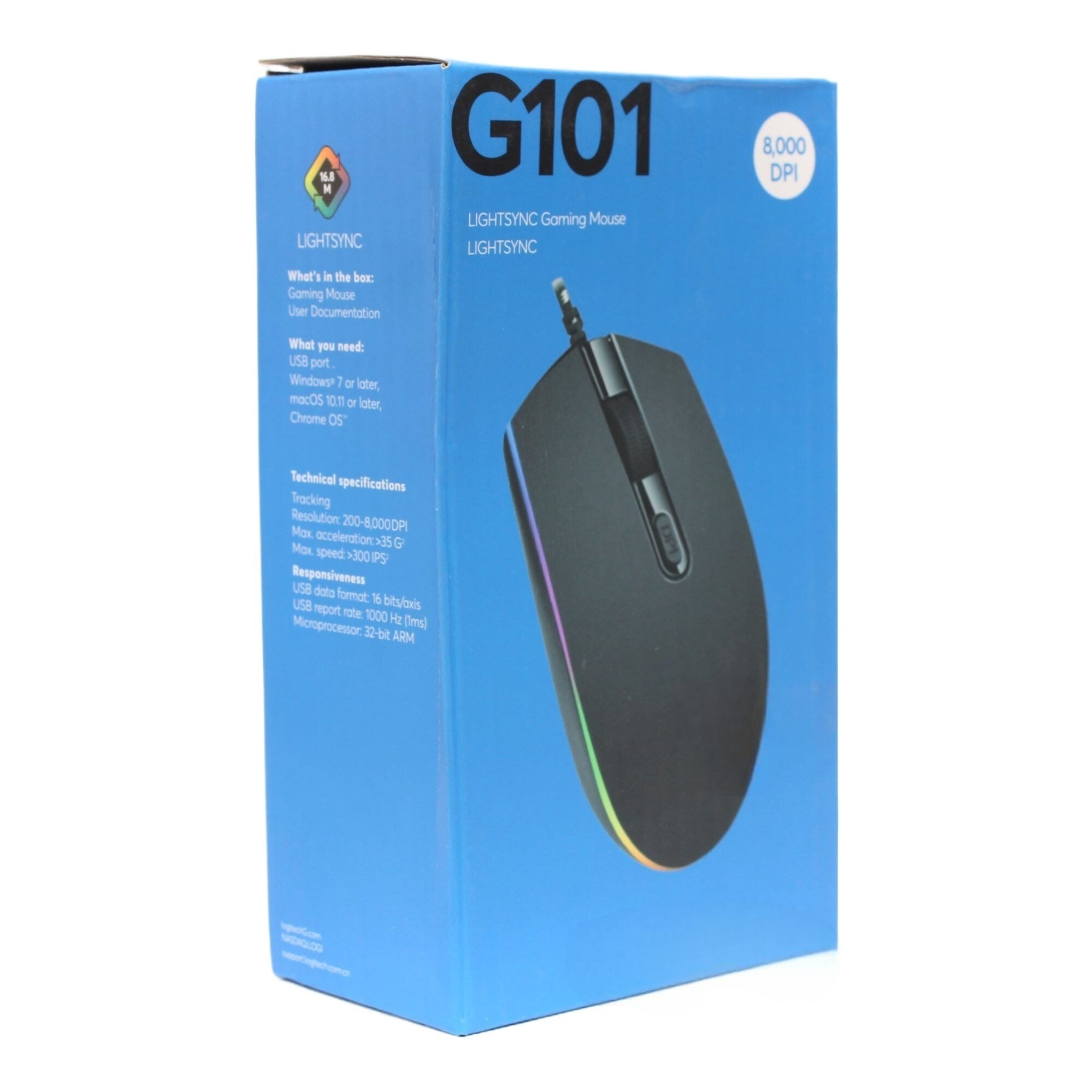 HAVIT MS1027 ERGONOMIC RGB WIRED GAMING MOUSE