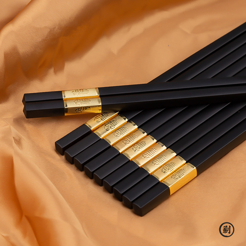 5 Pair Non-Slip Reusable Chopsticks Japanese Sushi Chop Sticks Set Chinese Gift Chopsticks Tableware Gift Kitchen