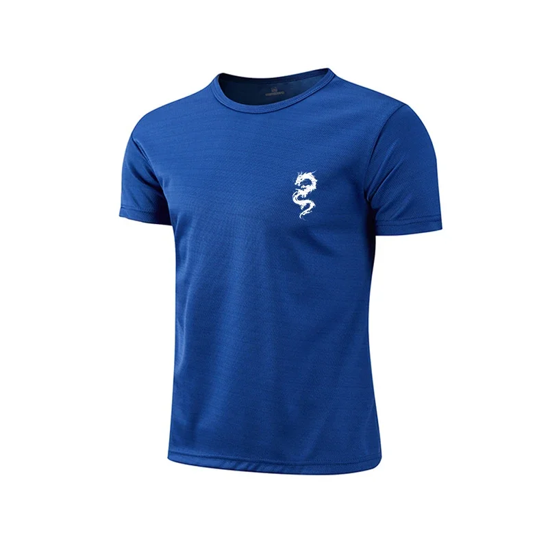 Summer Men's Simple Quick Dry Moisture Wicking Compression T-Shirt Soccer Jersey 2026 Running Jogging Athletic Gym Training Top