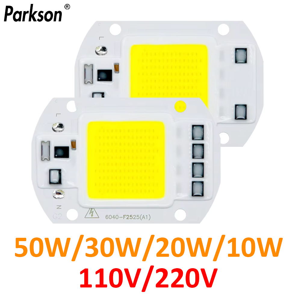 LED COB Chip 10W 20W 30W 50W AC 220V Smart IC No Need Driver 3W 5W 7W 9W LED Bulb Lamp For Flood Light Spotlight DIY Lighting lightify