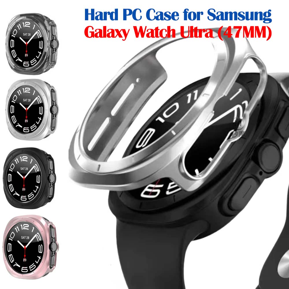 PC Case for Watch Ultra 47mm Accessories Hard Hollow Frame Protective Bumper for Watch 7 Ultra 47 mm cove