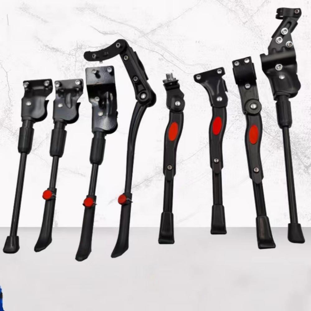 Adjustable Bicycle Kickstand for 22-26 Inch Mountain Bike Side Support Parking Rack Compatible with 24 Inch Wheels
