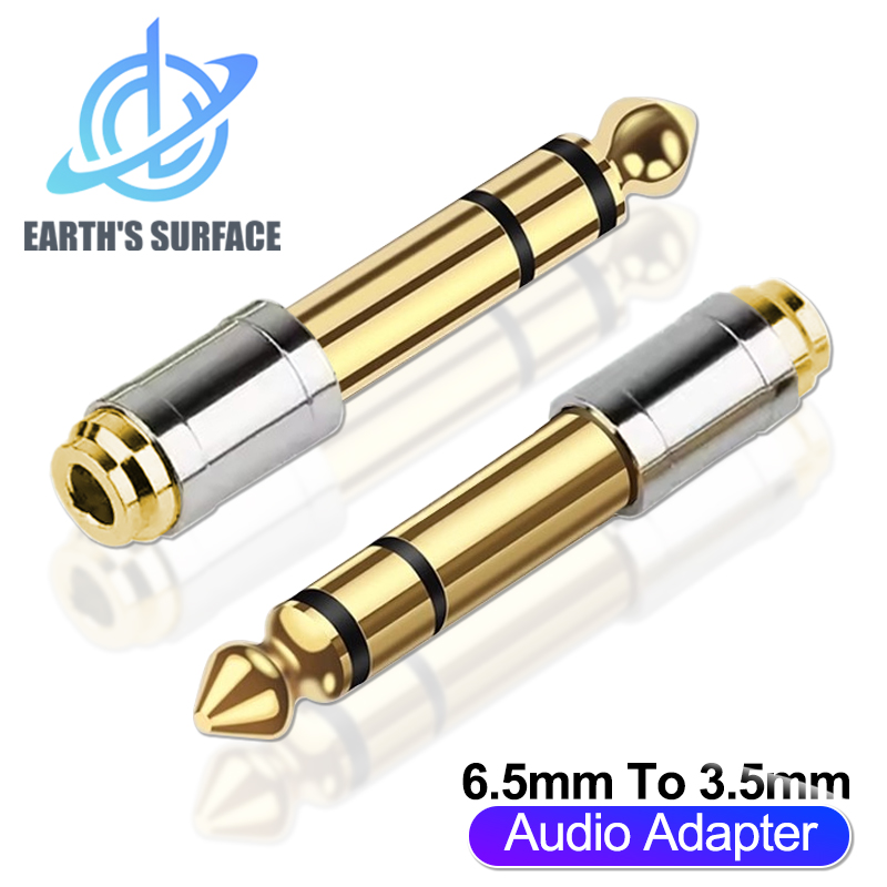 3.5 To 6.35 Audio Adapter 6.5mm To 3.5mm Jack Converters Male Female Connector Headphone Plug 6.3mm 6.5mm Consumer Electronics nike ja 3