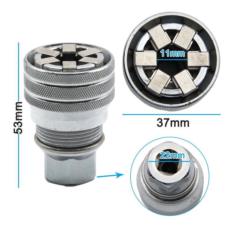 Adjustable magic socket multifunctional hexagonal socket ratchet wrench hand drill screw tightening tool accessory set