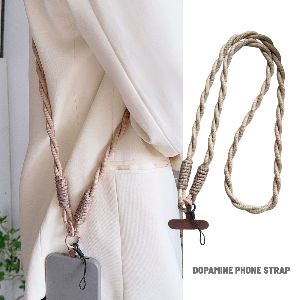 Cord Mobile Phone Lanyard Durable Twisted - Outdoor Anti-Loss Crossbody & Neck Strap - Shoulder Sling Cord New Arrival