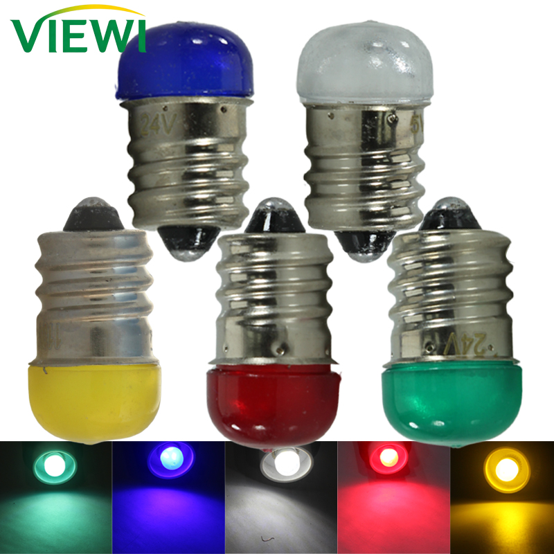 Bombilla E12 LED Mini Light Colorful Candle Spotlight Indicator Lamp 5V 12V 24V 220V Small Indoor Bulb Low Voltage Lamp