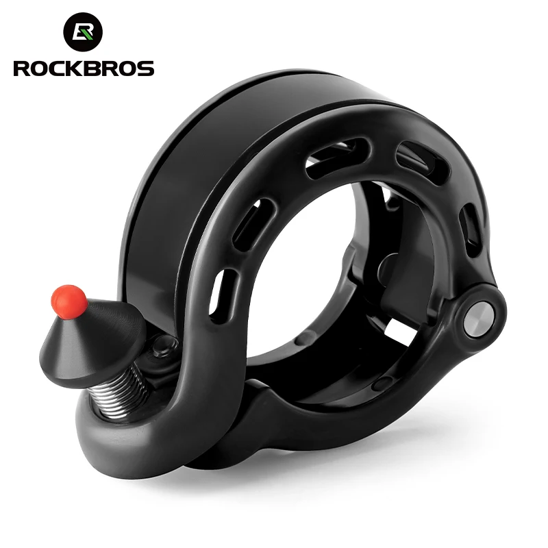 ROCKBROS Bicycle Bell Aluminum Alloy Horn Small Volume Portable Sound Alarm For Safety MTB Road Bike Ring Bicycle Accessories