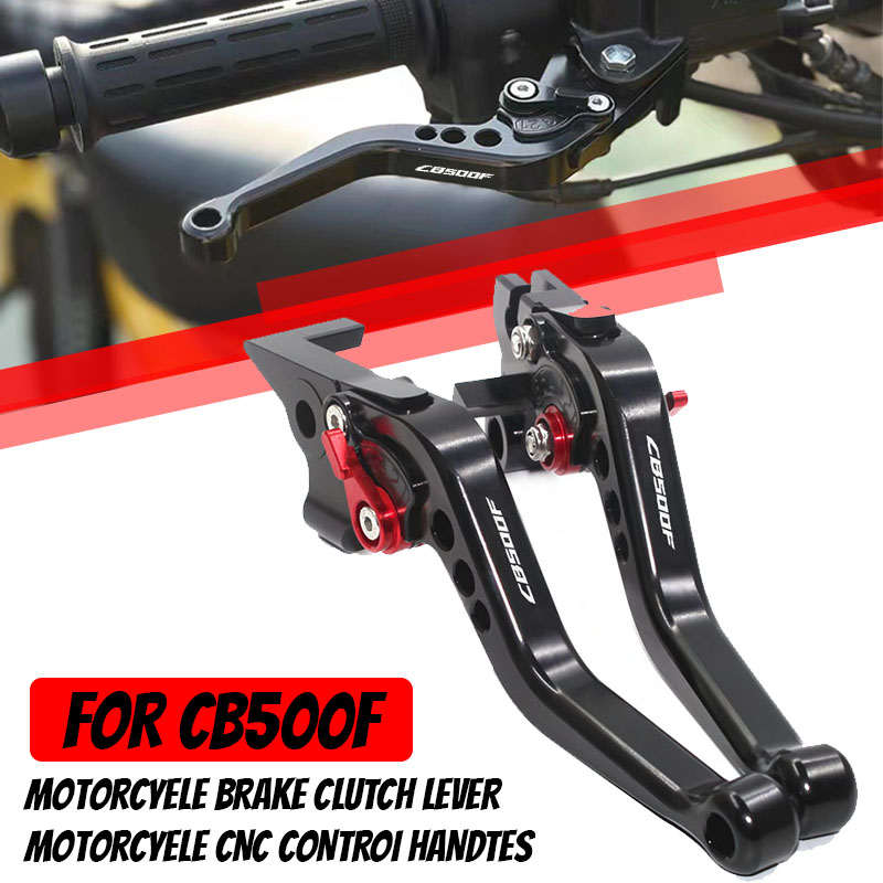 For CB500F CB500 F 2013-2020 2021 CB 500F 500X Motorcycle Short Brake Clutch Lever Aluminum CNC Adjustable Motorbike Brake Lever
