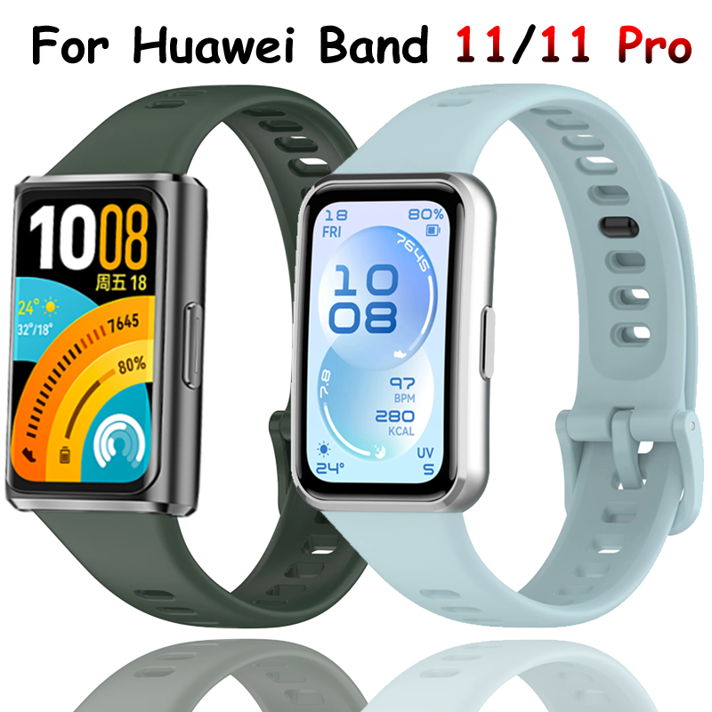 Official Silicone Strap For Band 11/11 Pro Sports Replacement Comfortable Bracelet Wristband Band 11 Pro Accessory