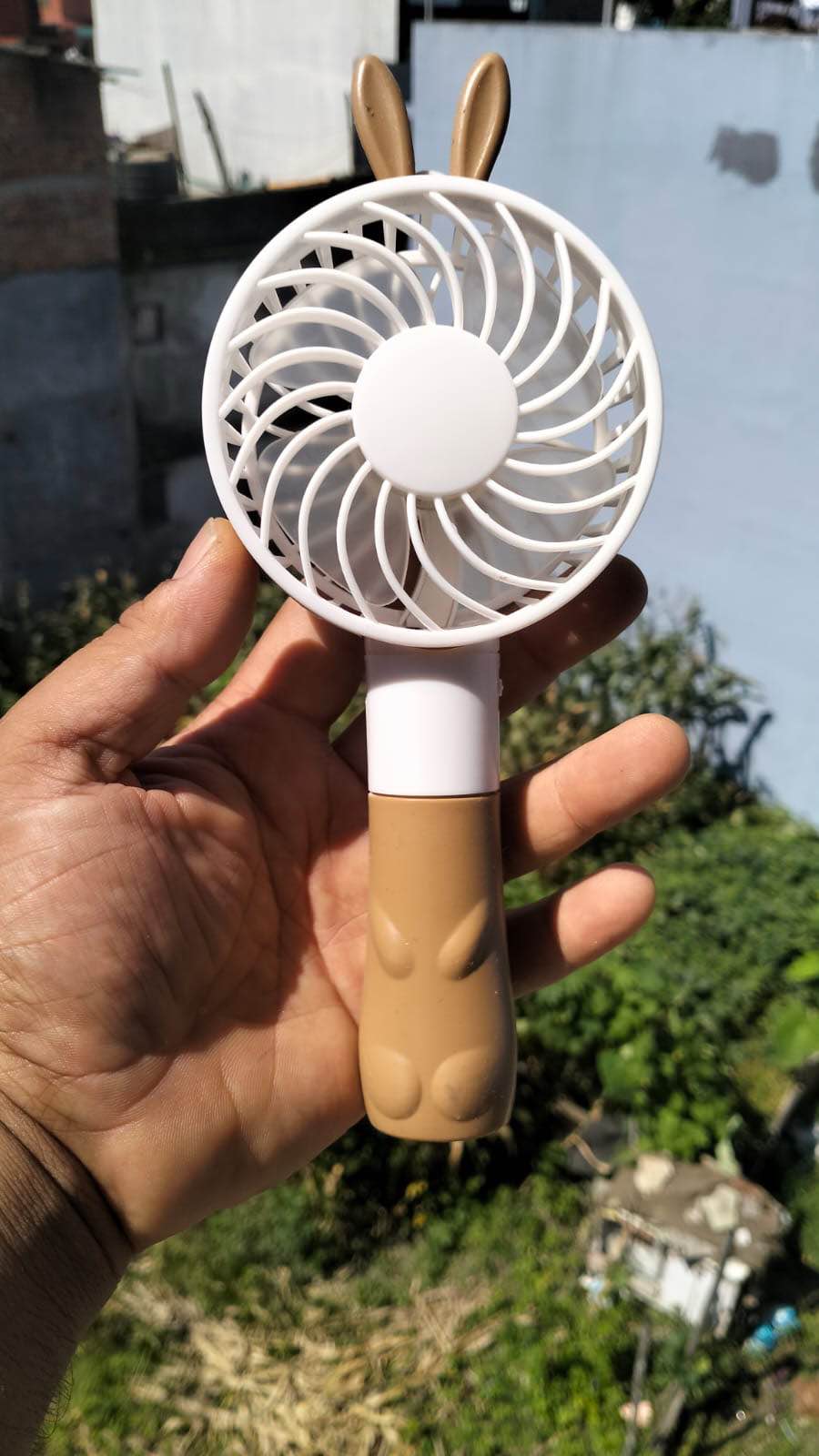 Cute mini fan