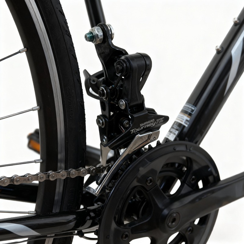 Shimano Tourney TZ FD-TZ500 Bike Front Derailleur FD TZ500 Clamp Band Mount 31.8mm 6 7 Speed Top Pull Down Pull 42T 48T Original
