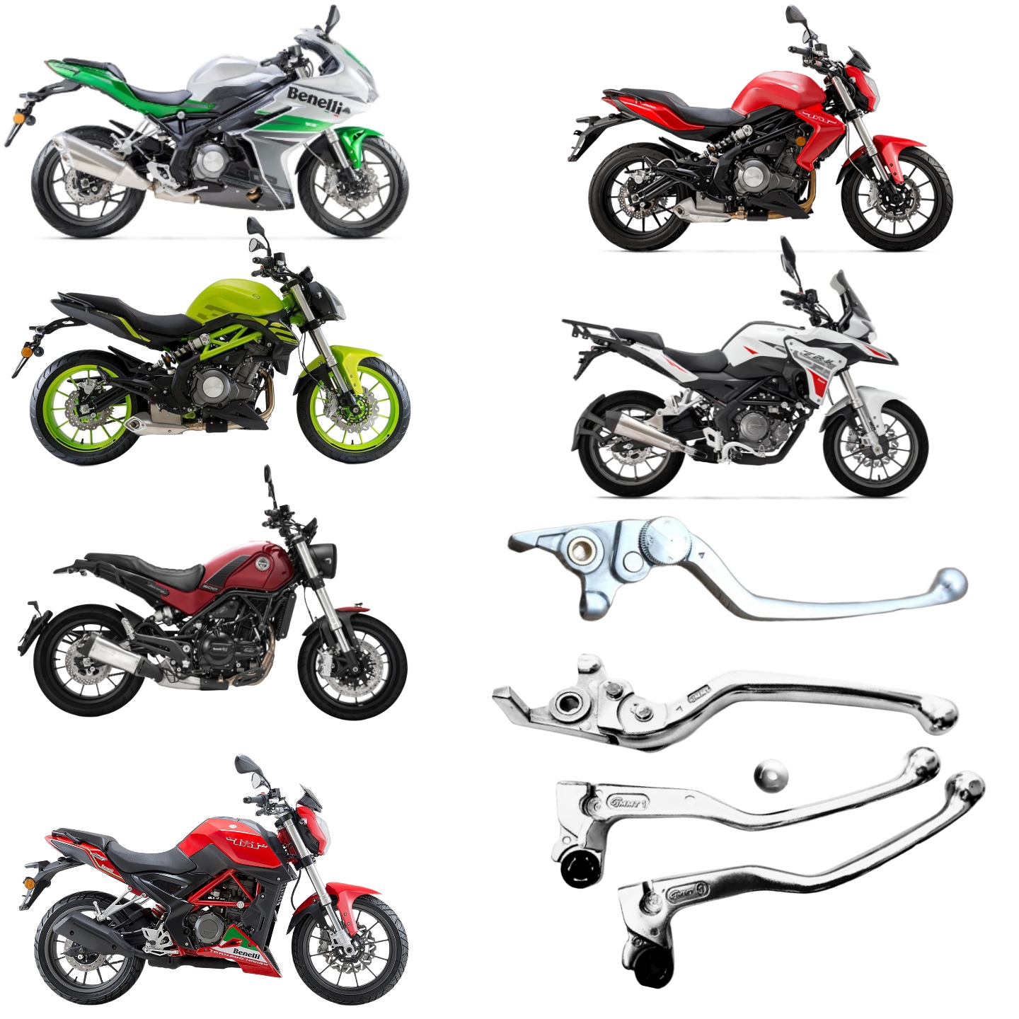 Benelli 250 TRK250 300 302S 302R LEONCINO Brake Lever Motorcycle Spare Part Replacement Component Safety Riding Accessory