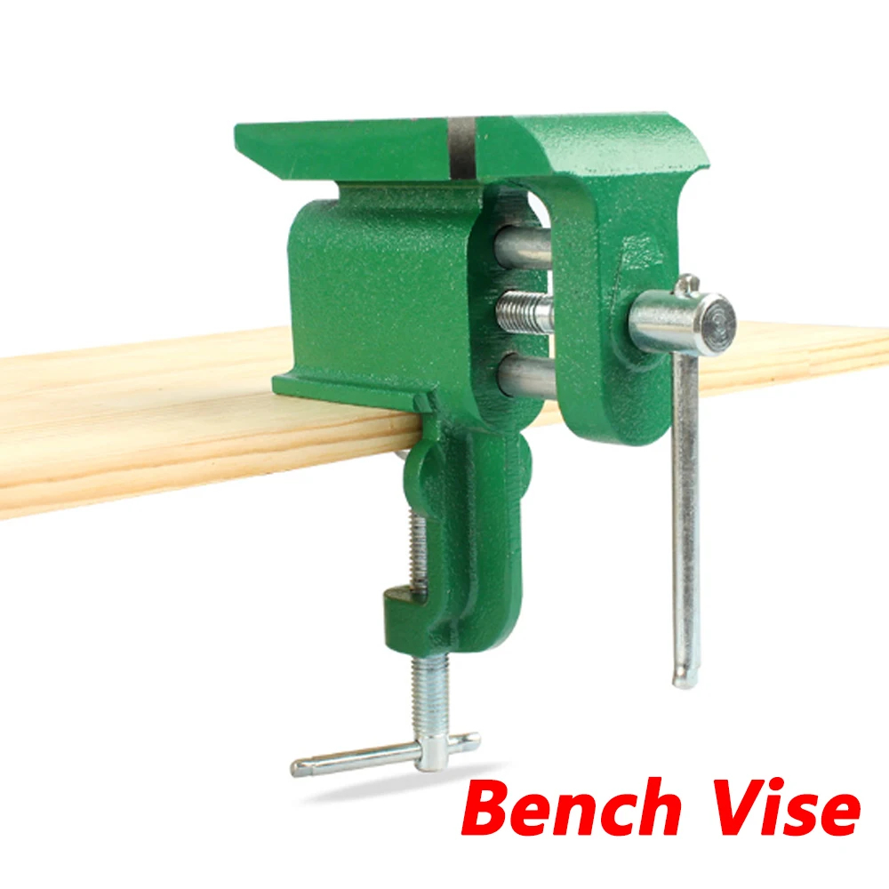 Multifunctional DIY Table Bench Vise Bench Vise Jewelers Hobby Clamp Vise Clamp-On Bench Vise with Large Anvil Hand Supplies