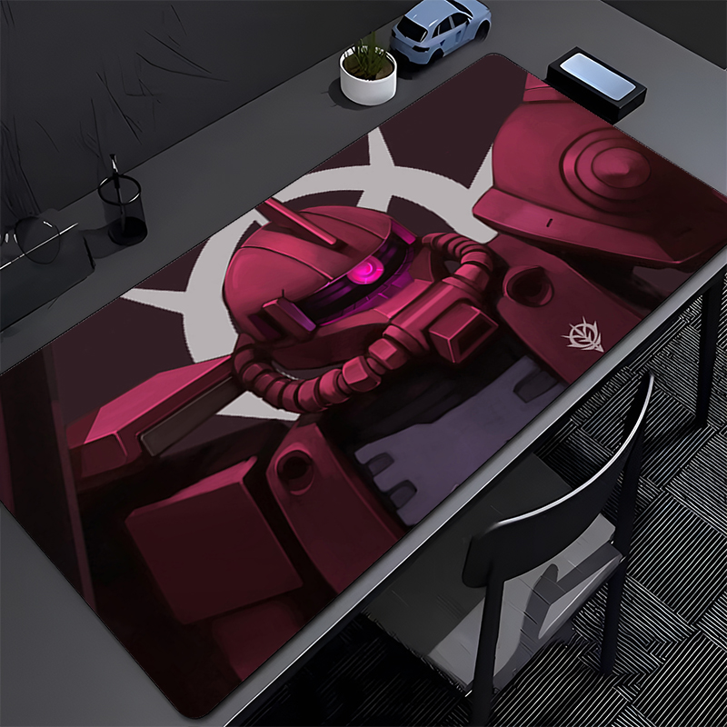 90x40cm Mouse Pad Anime Gabinete Gamer Computer Desk Mat Keyboard Pad XXL Gaming Mechanical Warrior G-gundam Z-zaku II Mousepad
