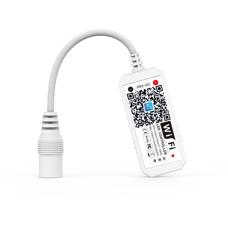RGB intelligent WIFI controller compatible with Alexa, Home, and IFTTT home decoration TV background staircase LED lights