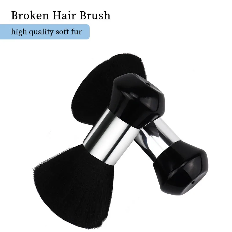 1pc of soft high-quality hair brush neck sweeping hair cleaning dust removal salon hair cutting brush Special for real hair