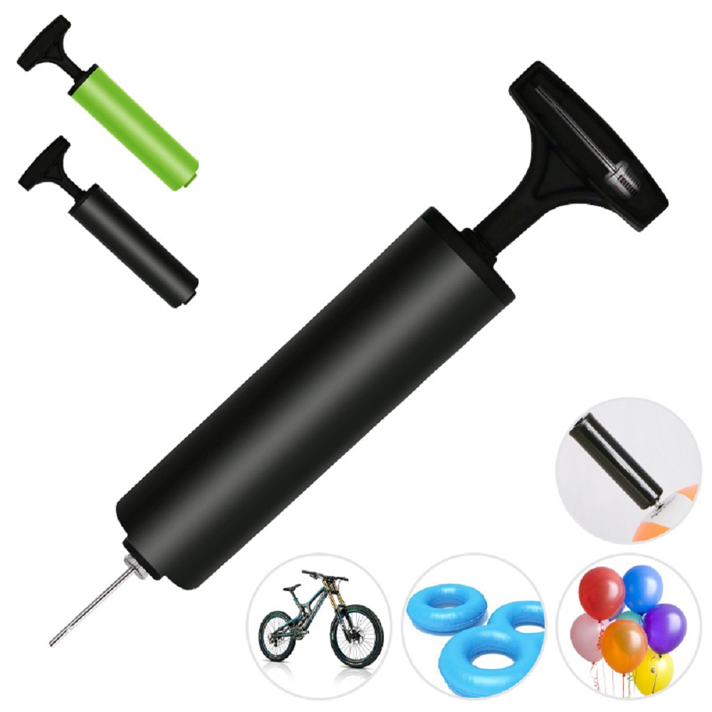 Portable Mini Manual Balloon Pump Multi-Function Manual Air Pump Swimming Ring Beach Ball Inflatable Basketball Pump