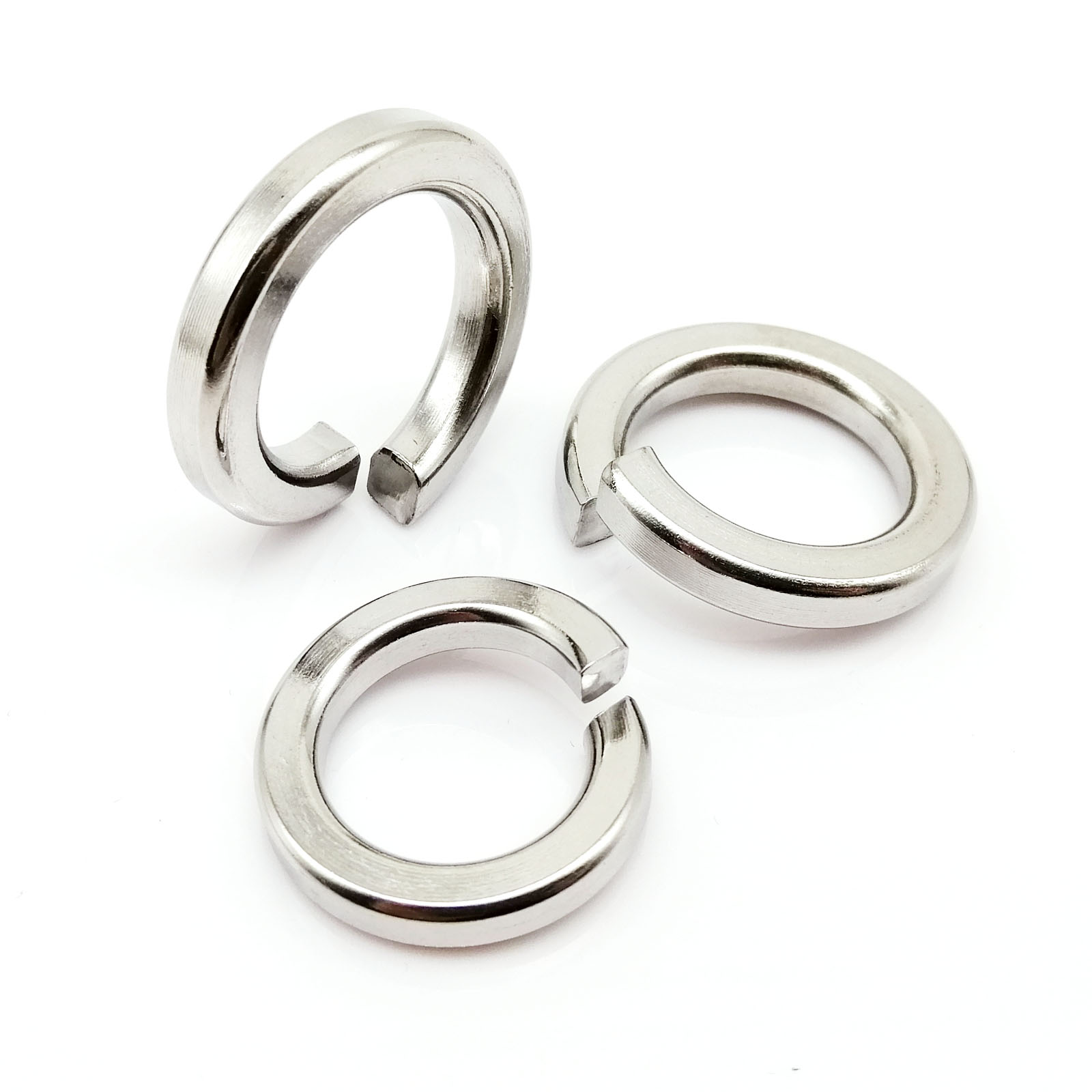 High Quality M1.6 M2 M2.5 M3 M3.5 M4 M5 M6 M8 M10 M12 M14 M16 304 Stainless Steel Spring Split Lock Washer Elastic Gasket