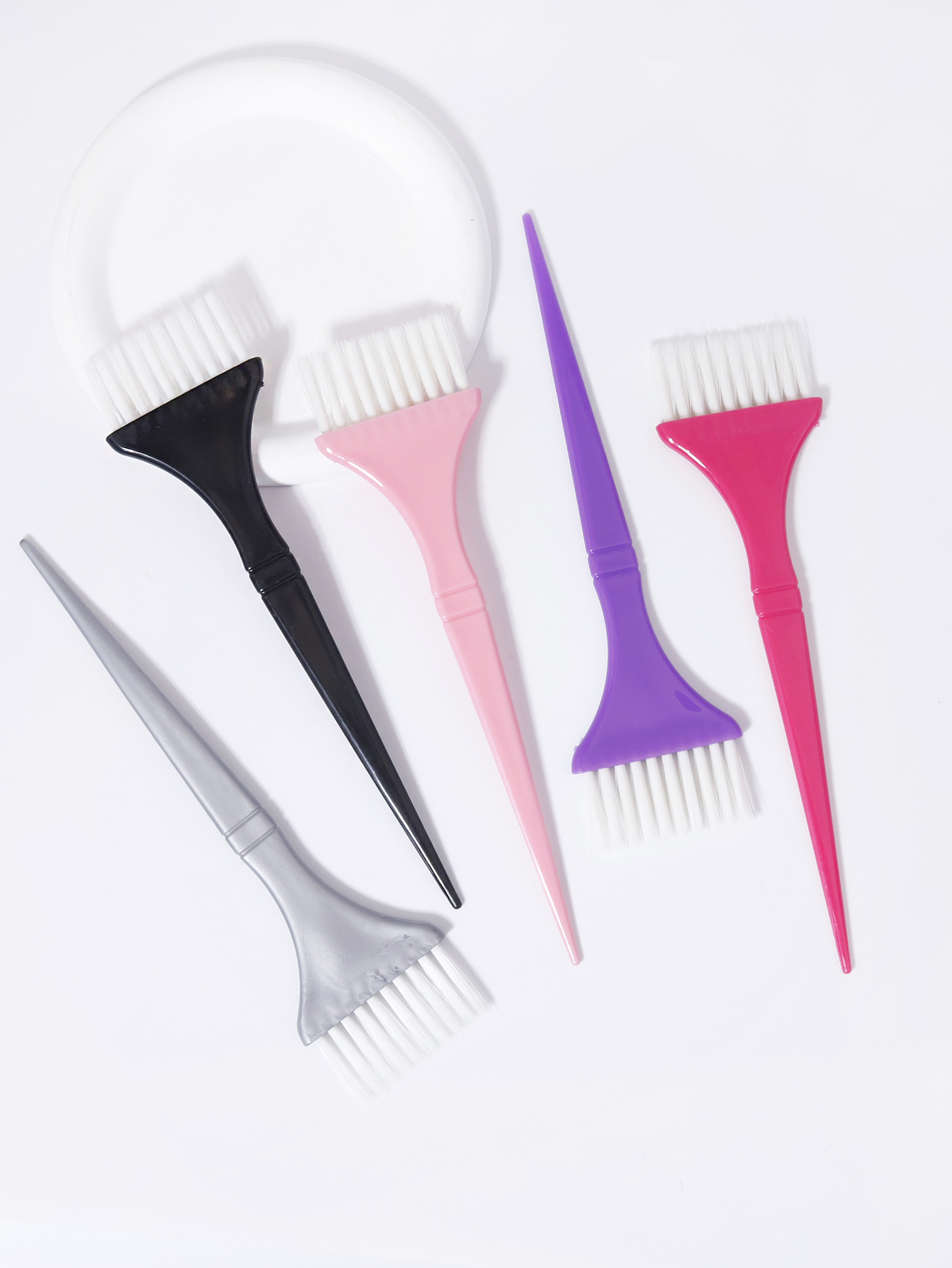 1/5pcs Professional Hair Dye Brush, Uniform Color Matching - Very Suitable for Salon Professionals, Special for Real Hair