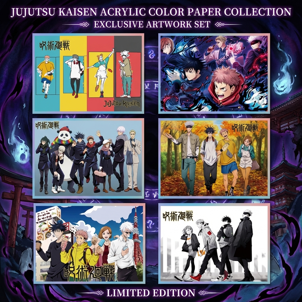 Jujutsu Kaisen Acrylic Standee High Definition Printing Large Size 20.5x14.5cm Laser Edge Anime Merchandise Collectible Figure