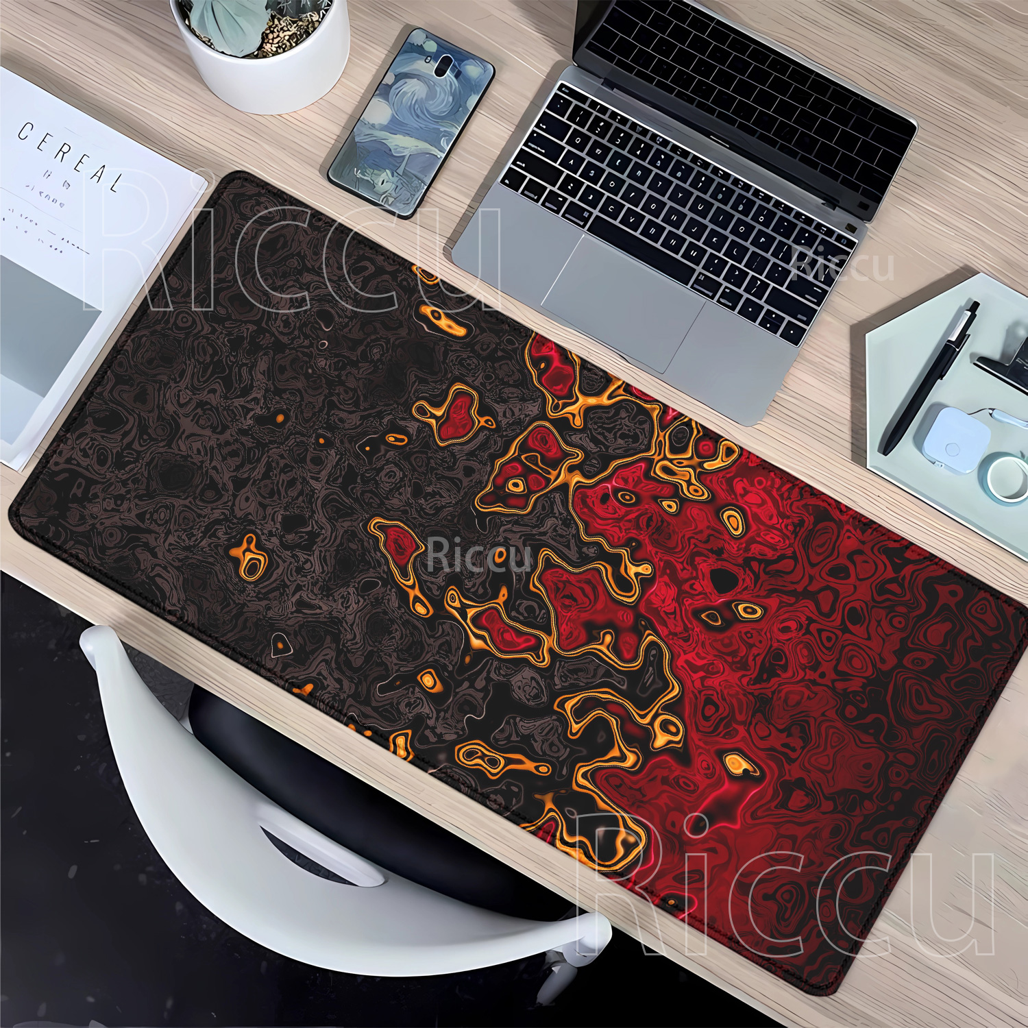 Strata Liquid fluid Gaming Mouse pad Art Swirl Large Keyboards HD Printing 900x400mm Computer Laptop Anime Keyboard XXL Desk Mat