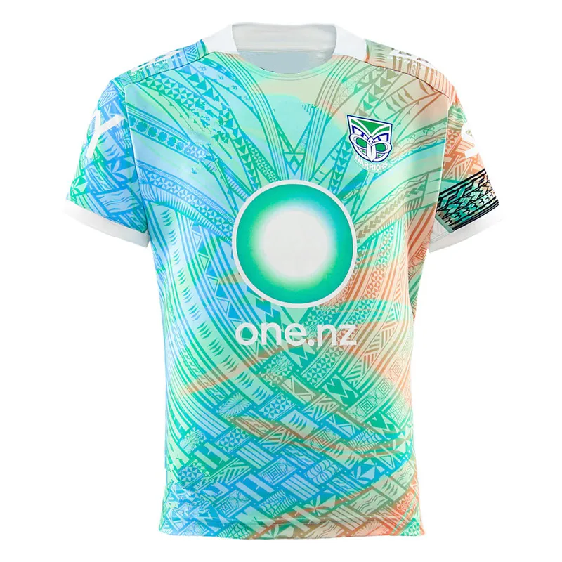 New Zealand Warriors 2025 Training Rugby Jersey - Mens Size Comfortable Breathable Perfect Quality!