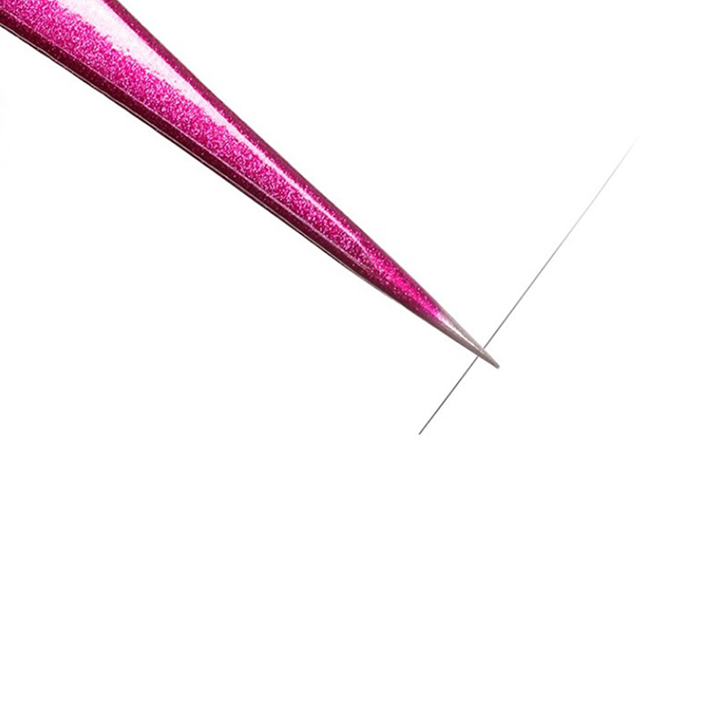 1PC Stainless Steel Tweezers Curved Pick Up Tools Eyelash Extension Pointed Nipper Clip Manicure Nail Art Tool