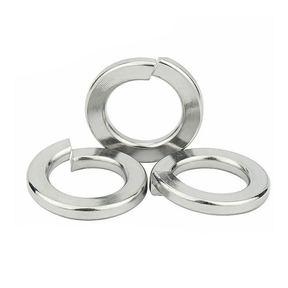 GB859 304 Stainless Steel Light Spring Washer Split Lock Elastic Gasket M2 M2.5 M3 M4 M5 M6 M8 M10 M12