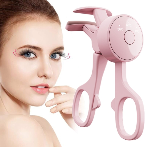 Premium Rechargeable Electric Heated Eyelash Curler - Portable Long-Lasting Lash Lift Tool FSC-00130