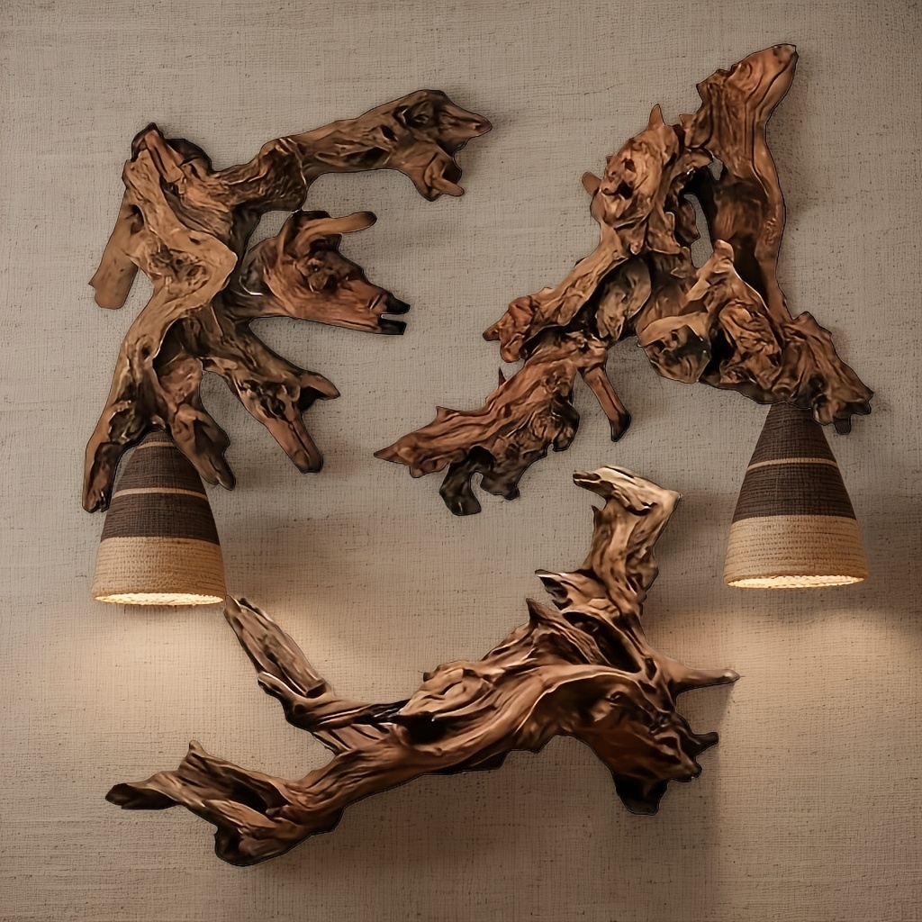 1PC Natural Sinkable Driftwood for Aquarium Fish Tank Decoration Wood Aquatic Plants Landscape Decoration