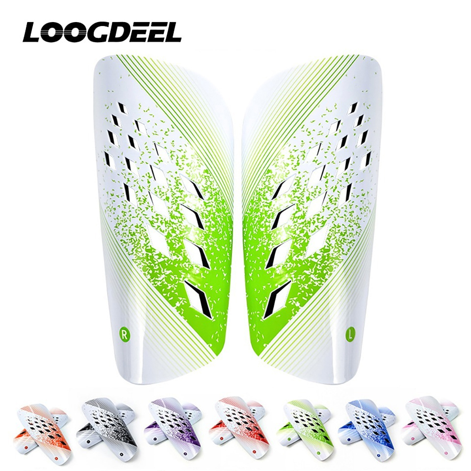 Loogdeel 1 Pair Soccer Shin Guards Breathable Football Shin Pad Practical Small Shin Pad Suitable for Kid Soccer Player