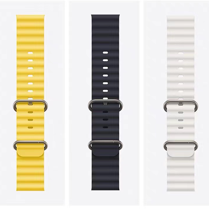Ocean bands For Samsung Galaxy Watch 7/6-4 classic/5Pro Official Silicone 22mm 20MM bracelet Amazfit GTS 4/3/2/Mini/GTR 4 strap