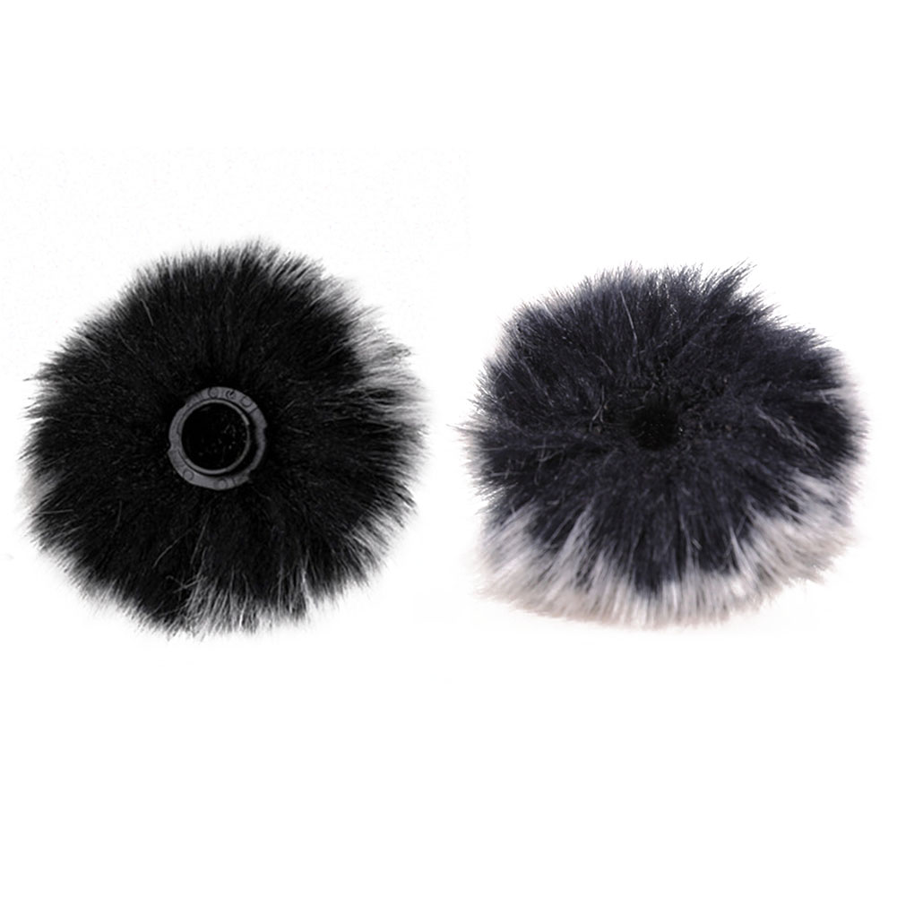 Lavalier Microphone Furry Windshield Mic Windshield Wind Muff Cover Foam Filter Sponge Microphone Windproof Cover For 5-12/15mm