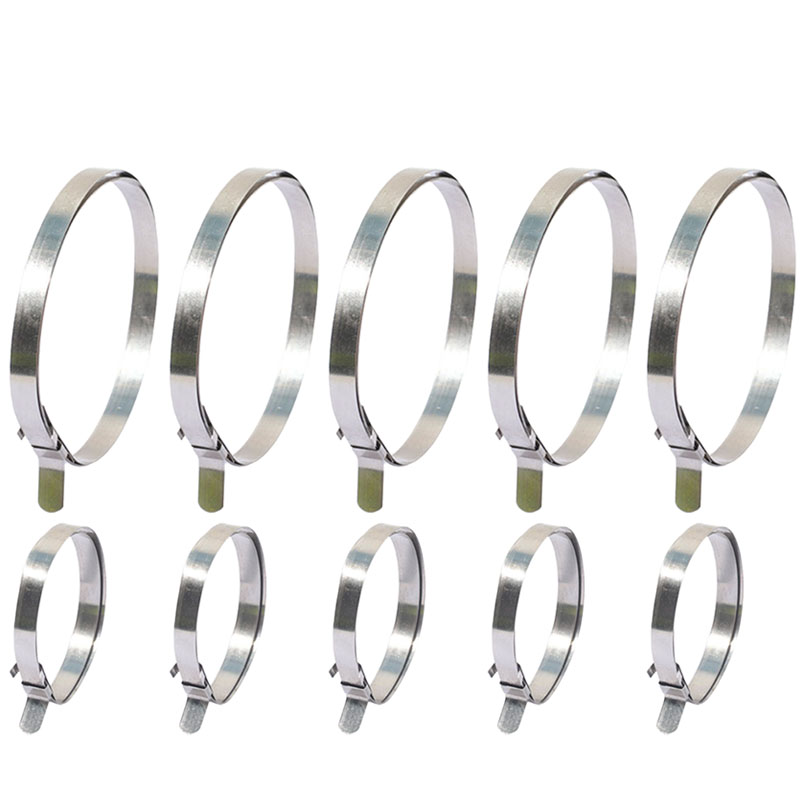 2/10/12/24 Pcs CV Boot Clips Kit Adjustable Stainless Steel Axle Coupling Shaft Guide Clamp CV Guide Clamp Universal Auto ATV CV